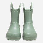 Дитячі гумові чоботи для хлопчика Crocs Handle Rain Boot Kids 12803-308 30-31 Салатові (196265744503) - зображення 4