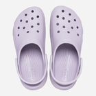 Жіночі крокси Crocs Classic Platform Clog W 206750-5PS 36,5 Бузкові (196265746026) - зображення 4