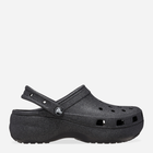 Жіночі крокси Crocs Classic Platform Glitter Clog W 207241-001 39-40 Чорні (196265748129) - зображення 1