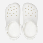 Жіночі крокси Crocs Classic 10001-100 38-39 Білі (883503185623) - зображення 5