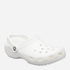 Чоловічі крокси Crocs Classic 10001-100 42-43 Білі (883503185654) - зображення 2