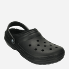 Chodaki męskie ocieplane Crocs Classic Lined Clog 203591-060 43-44 Czarne (887350811148) - obraz 3