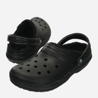 Chodaki męskie ocieplane Crocs Classic Lined Clog 203591-060 48-49 Czarne (887350811179) - obraz 2