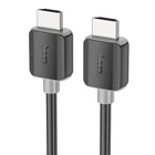 Кабель HOCO US08 HDTV 2.0 male-to-male 4K HD data cable 1m Black (6931474799388)