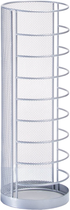 Stojak na parasolki Zeller 14 x 40.5 cm Srebrny (4003368177144)