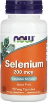 Селен NOW Selenium 200 мкг 90 капс