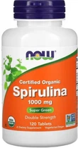 Натуральна добавка Now Foods Спіруліна 1000 мг Таблетки