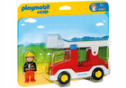 Zestaw zabawek Playmobil Wóz strażacki z drabiną (4008789069672) - obraz 1