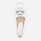 Espadryle damskie skórzane Tory Burch torb144346-109 38 (8US) Białe (196133575185) - obraz 4