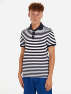 Polo męskie długie Tommy Hilfiger thmw0mw177710a4 L Granatowe (8720646284641)