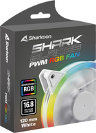 Вентилятор Sharkoon Shark Blades PWM RGB Fan Білий (4044951039982) - зображення 5