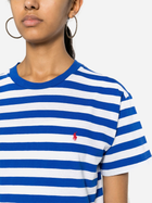 Koszulka damska bawełniana Polo Ralph Lauren prl211924295001 S Niebieski/Biały (3616535806719) - obraz 4