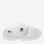 Klapki damskie Tommy Hilfiger thien0en02560ybl 38 Białe (8720646950775)