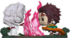 Колекційна фігурка Funko POP! Moments Demon Slayer Tanjiro vs Rui 10.8 см (0889698490092) - зображення 2