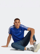 Футболка чоловіча Adidas Sportswear M 3S SJ T IC9338 XL Синя (4066745355825) - зображення 3