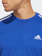 Футболка чоловіча Adidas Sportswear M 3S SJ T IC9338 XL Синя (4066745355825) - зображення 4