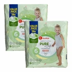 Детские подгузники Kruidvat Pure&Soft 6 (15-20 кг) 56 шт