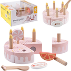 Торт Classic World Wooden Birthday Cake зі свічками (6927049055652) - зображення 7