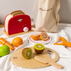 Овочі та фрукти для нарізки Classic World Wooden Cutting Fruit with Cutting Board (6927049001086) - зображення 10