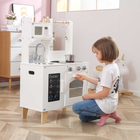 Kuchnia Viga Toys PolarB Little Chef's Kitchen with Light and Sound Biała (6971608440816) - obraz 4