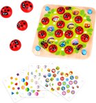 Gra planszowa Tooky Toy Memory Game Ladybug (6972633370116) - obraz 4