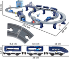 Ігровий набір Woopie Electric Train Car Track Police Station Helicopter Cars. - зображення 11