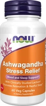 Натуральна добавка NOW Foods Ashwagandha Stress Relief капсулы