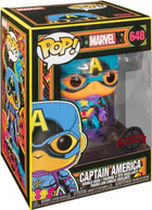 Figurka Funko POP! Marvel Black Light Captain America 648 (0889698488457) - obraz 3