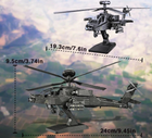 Model do składania Piececool Helicopter AH-64 Apache (6927897209276) - obraz 4