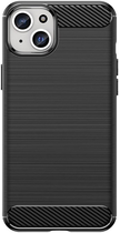 Панель Hurtel Carbon Case для iPhone 15 Plus Black (9145576279434) - зображення 1