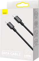 Кабель Baseus Superior Series Fast Charging Data Cable Type-C to Type-C 100W 2 м White (CATYS-C02) - зображення 4