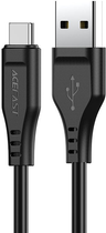 Кабель Acefast C3-04 USB to Type-C 3A 1.2 м TPE TPE connectors Black (AFC3-04B)