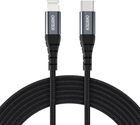 Kabel CHOETECH USB 3.1 Type-C - Lightning 2 m MFI PD 20 W Black (6971824975932)