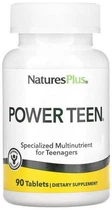 Вітаміни та мінерали для підлітків Natures Plus Power Teen 90 таблеток
