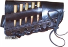 Патронташ шкіряний Медан на приклад 7.62 калібр х 6 патронів (2004) - зображення 1