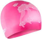 Шапка для плавання Speedo SLOGAN PRT CAP JU/JF/JM рожевий Діт OSFM 8-0838616719
