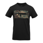 Футболка тактична Helikon-Tex® Бавовна 2XL T-shirt 16/203 combo Black/Multicam (TS-COM-CO-0103A-B07-XXL) - изображение 2