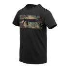 Футболка тактична Helikon-Tex® Квітка S T-shirt 16/203 combo Black/Multicam (TS-COM-CO-0103A-B03-S) - зображення 1