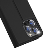 Чохол-книжка Dux Ducis Skin Pro для iPhone 15 Pro Max Black (6934913025444) - зображення 6