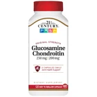 Натуральная добавка 21st Century Glucosamine Chondroitin Original Strength 250 мг 200 мг