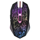 Проводная игровая компьютерная мышь MEETION MT-M930 с RGB подсветкой Черный