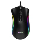 Проводная игровая компьютерная мышь XTRIKE ME GM-226 USB с RGB подсветкой |1200-7200 4 step DPI, USB| Черный