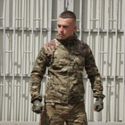 Кофта флисовая с капюшоном Kiborg Jacket Grid Fleece Multicam XL - изображение 8