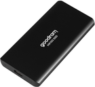 Dysk SSD Goodram HX100 512GB USB 3.2 Type-C TLC Black (SSDPR-HX100-512) Zewnętrzny - obraz 1