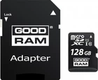 Карта памяти Goodram microSDXC 128GB сlass 10 UHS-I + адаптер SD (M1AA-1280R12)