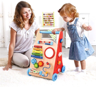 Chodzik Tooky Toy Wooden Activity Puzzle Toy Baby Walker (6970090046148) - obraz 3