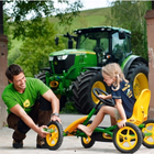 Картинг на педалях Berg Buddy John Deere Жовтий (8715839026948) - зображення 4