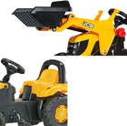 Gokart na pedały Berg Rolly Kid JCB z łyżką i przyczepą Żółty (4006485023837) - obraz 3