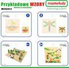 Stół edukacyjny Masterkidz Stem Wall Drewniany z akcesoriami i klockami 342 szt (2316053832016) - obraz 3