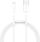 Kabel Baseus Superior Series Fast Charging Lightning 2.4A 2 m White (CALYS-C02)